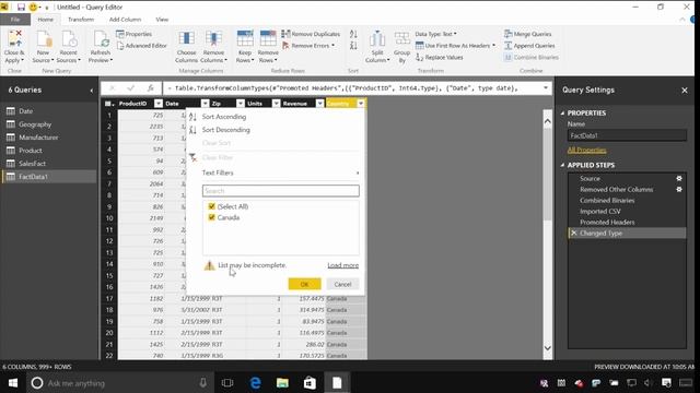 [Feature Series] Microsoft Power BI – Data Transformations : Connecting to Files in a Folder смотреть онлайн