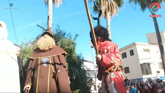 Visita Sant Antoni a Sant Pau Son Servera 2020 смотреть онлайн