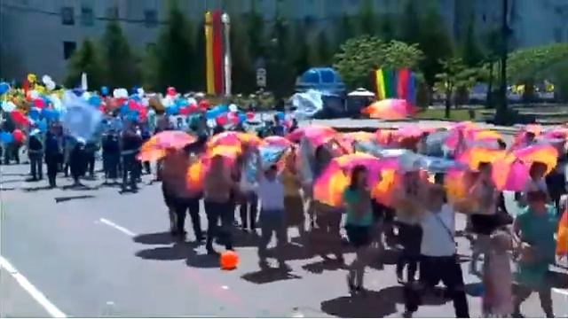 День города Хабаровска 2017 колонна Фаберлик смотреть онлайн