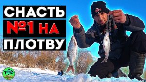 Эта СНАСТЬ КОСИТ РЫБУ на РЕКЕ. Зимняя рыбалка 2024 .