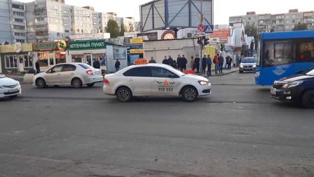 Панорама трафика н. Брянск ул. Авиационная