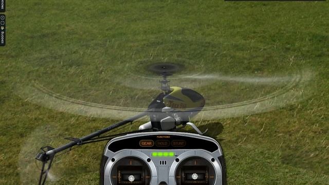 LEARN RC HELI FIGURE FUNNEL+STICKMOVE Mode1,2,3,4 SLOWMOTION flight by UESE2 смотреть онлайн