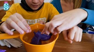 Тропический ЧЕЛЛЕНДЖ Тима VS Эмма! Светящиеся и меняющие цвет Тропические птички от Sbabam!