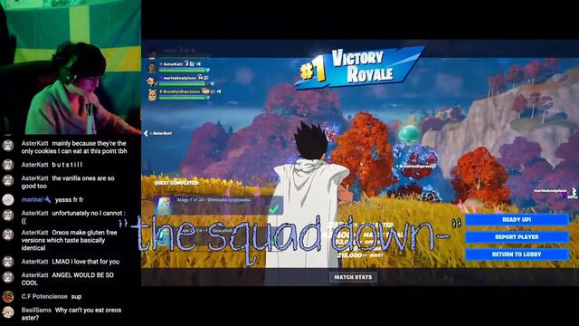 TRIPLE WIN | Fortnite w/ AsterKatt, Bongo Drum, and Marina смотреть онлайн