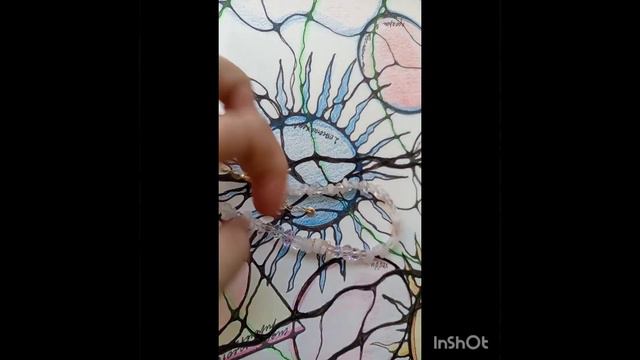 Комплект чокер и браслет из розового кварца, горного хрусталя и чешских хрустальных бусин смотреть онлайн