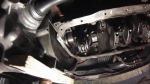 Замена коренных вкладышей не снимая коленвал мазда 626