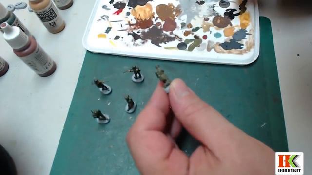Lets start Paint some Figures from Zvezda 1:72 Art of Tactic смотреть онлайн