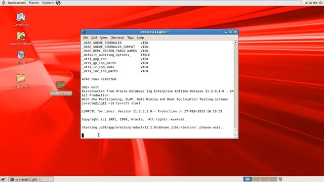 How to start Oracle 11g Database смотреть онлайн
