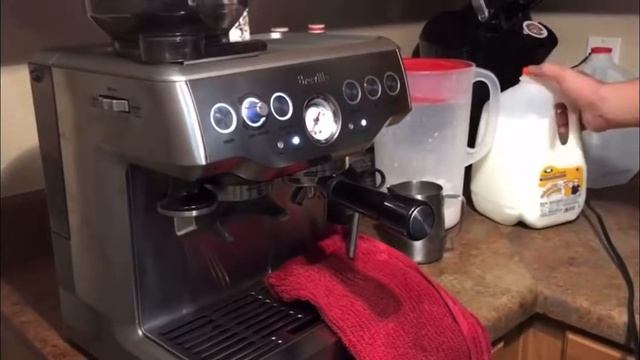 Breville espresso machine смотреть онлайн