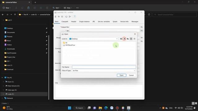 How to convert jar to exe in java (Chuyển file jar thành file exe) 2023 смотреть онлайн