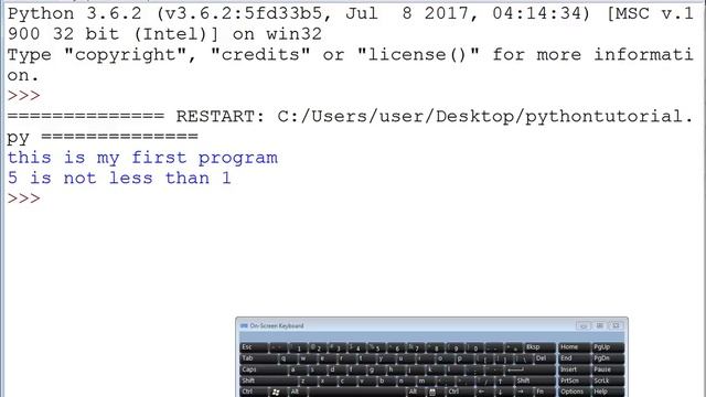 Learn Python 3 episode 4 decision making смотреть онлайн