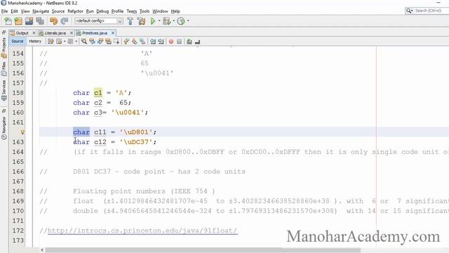 Java Primitives (revisited) (manohar academy) смотреть онлайн