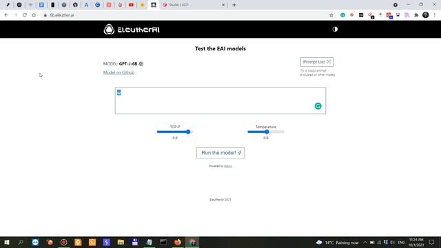 EleutherAI GPT-J-6B is on HuggingFace - First Look (Vs. AI21Studio) смотреть онлайн