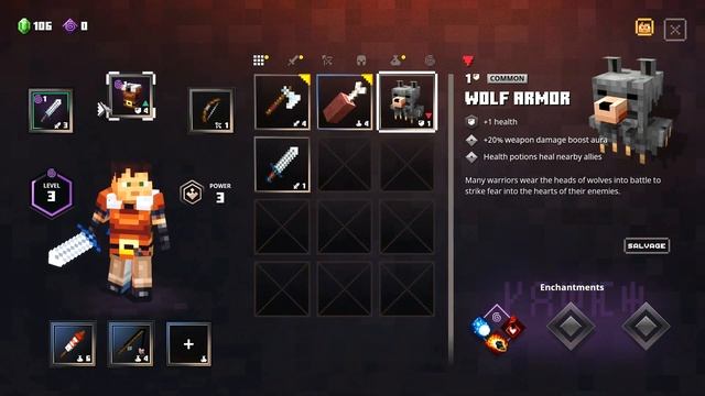 How to Salvage Items Minecraft Dungeons смотреть онлайн