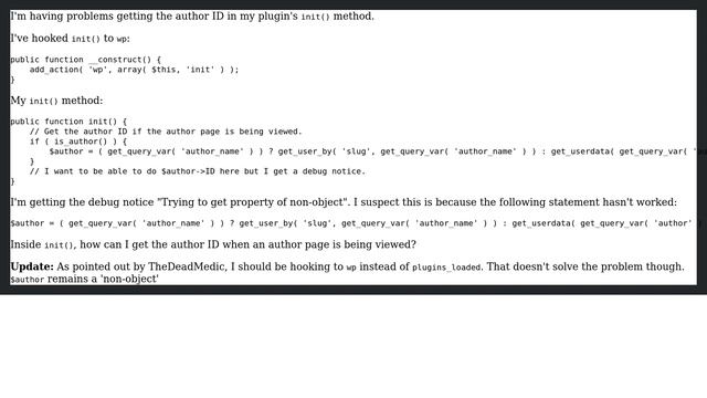 Wordpress: How to get author ID when an author page is being viewed? смотреть онлайн