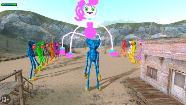 МАМА ДЛИННЫЕ НОГИ ПРОТИВ БОЛЬШОЙ СИРЕНЫ В ГАРРИС МОД! MOMMY LONGLEGS POPPY PLAYTIME В Garry`s Mod!