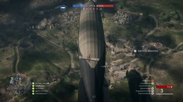 Flying the Blimp: Battlefield 1 смотреть онлайн