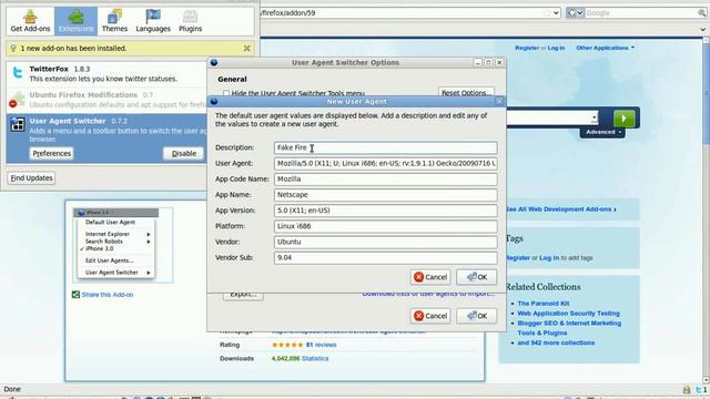 How to Enable default online facebook chat at Shiretoko (Firefox 3.5) browser in Ubuntu 9.04 смотреть онлайн