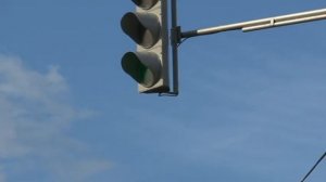 Рязань, светофор на Северной окружной