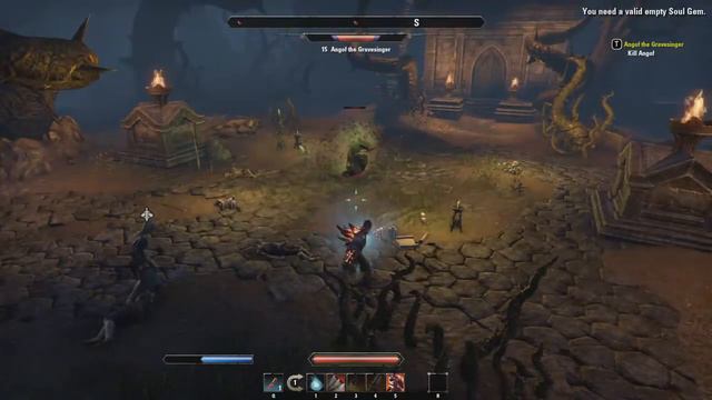 The Elder Scrolls Online - ESO Gameplay Walkthrough Part 65 - Angolf Gravesinger - No Audio смотреть онлайн