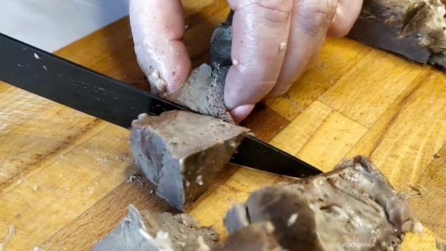 Говяжье сердце с картофелем. смотреть онлайн