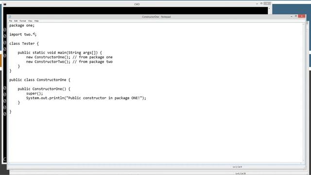 Learn Java Programming - Public Access Applied to a Constructor смотреть онлайн