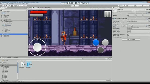 Создание 2D Платформера на Unity / Урок #18 - Шрифт под Text Mesh Pro смотреть онлайн