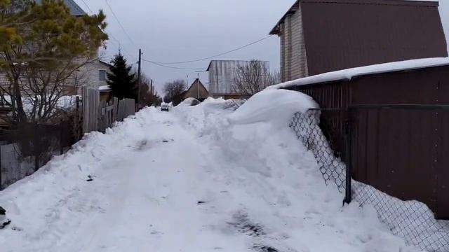 Дача зимой | Как добраться до участка | Завалило снегом смотреть онлайн