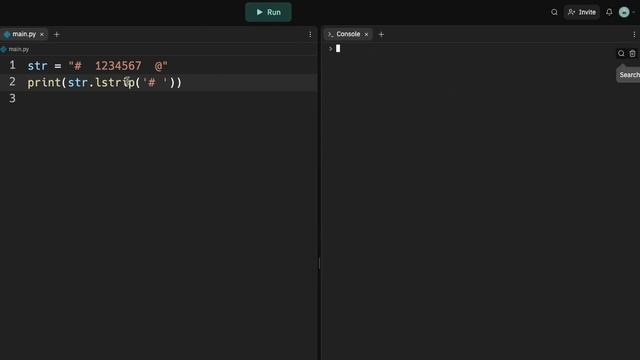 How to strip a string in Python? (Remove trailing or leading characters) смотреть онлайн