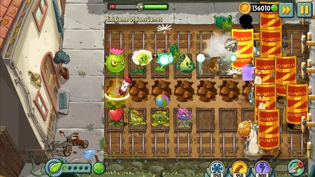 PVZ 2 Minigame 18 Plants Premium In Railcard - Plants Vs Zombies 2 смотреть онлайн