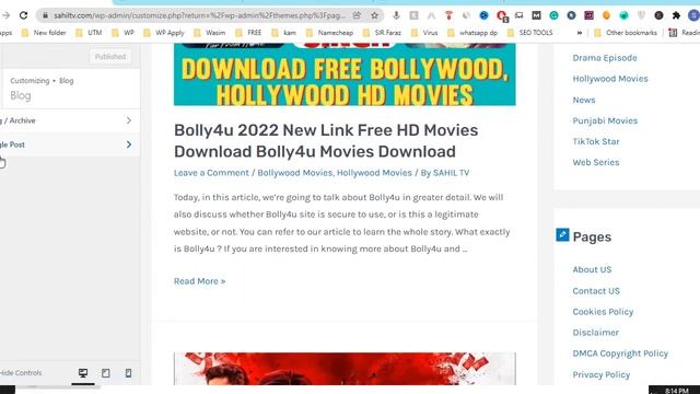 Astra Theme Premium Customization Without Elementor || Astra Theme Customization For Blog Hindi смотреть онлайн