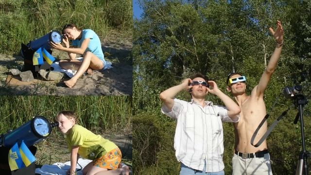 ПОЛНОЕ СОЛНЕЧНОЕ ЗАТМЕНИЕ. Как это было. Отправились в путешествие в Новосибирск смотреть онлайн