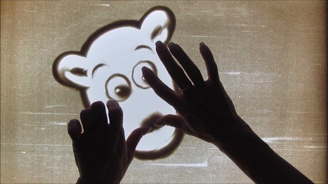 Рисование песком для начинающих Занятие 5 смотреть онлайн