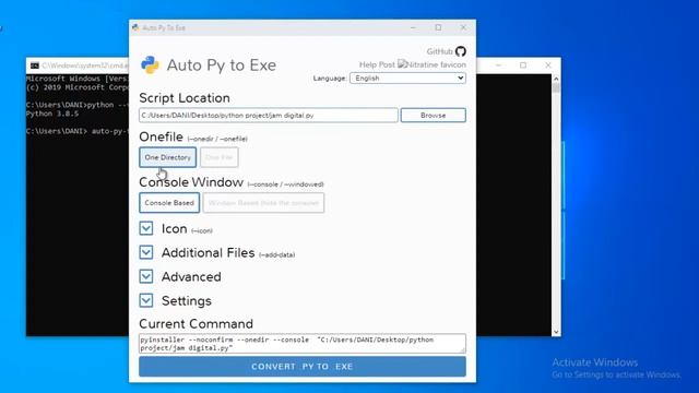 Merubah file Python jadi Aplikasi [ EXE ] смотреть онлайн