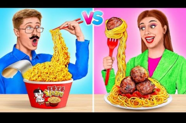 Кулинарный Челлендж_ Мама против Папы _ Секреты и гаджеты для кухни от Multi DO Challenge