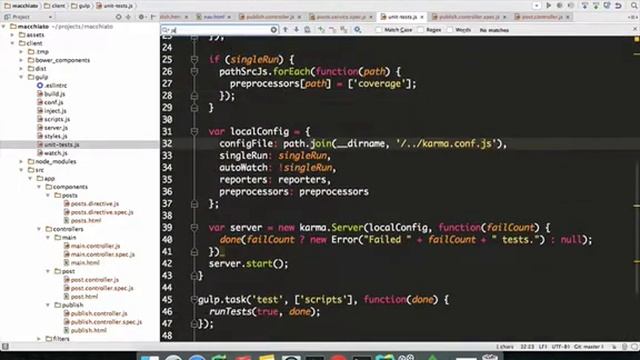 MEAN Stack: AngularJS Unit testing services смотреть онлайн
