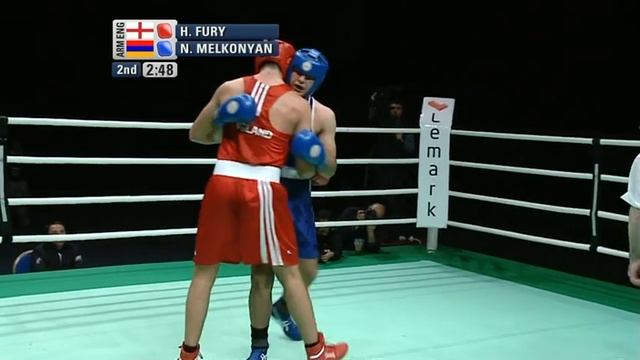Super Heavy (+91kg) Hughie FURY(ENG) - Narek MELKONYAN (ARM) смотреть онлайн