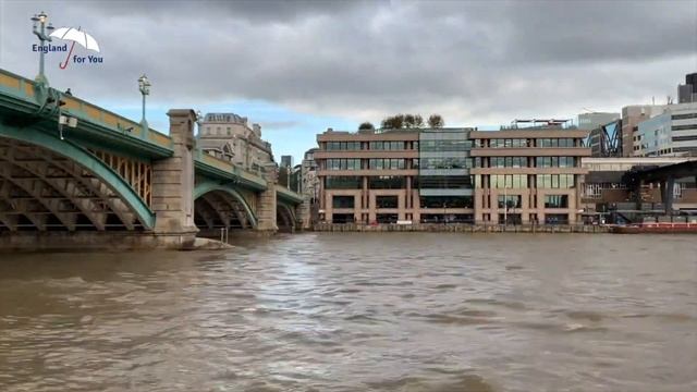 Thames in London // река Темза в Лондоне смотреть онлайн