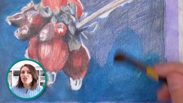 Put Alcohol on Colored Pencil & SEE WHAT HAPPENS!?(pro trick) смотреть онлайн