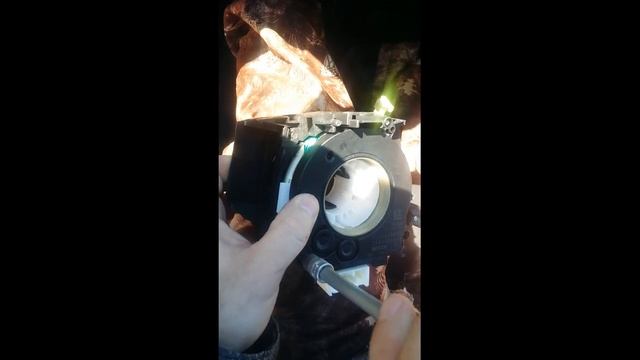 Замена подрулевого шлейфа НИССАН