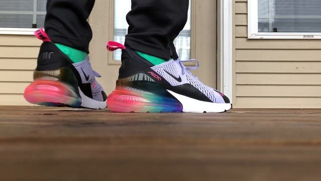 Nike Air Max 270 BETRUE for LGBTQ Pride Month ON FOOT LOOK! смотреть онлайн