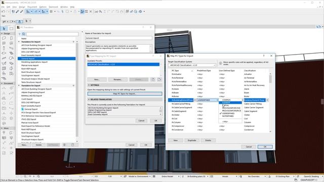 ARCHICAD 23 - IFC Type Import Improvements смотреть онлайн