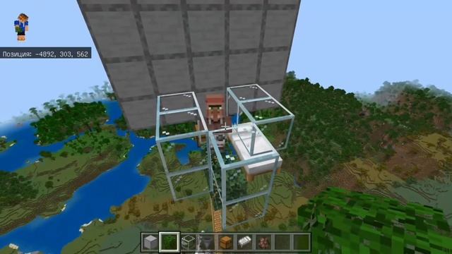 ФЕРМА РЕЙДОВ в Майнкрафт Бедрок 1.19 на Телефоне | МКПЕ | Ферма Тотемов Бессмертия и Изумрудов