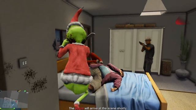 The Grinch in Home Invasions #6 (GTA 5 MODS) смотреть онлайн