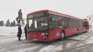Автобус-гармошка появился на маршруте №36