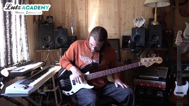 Finger Style - Finger Picking Technique Lesson for Bassists смотреть онлайн