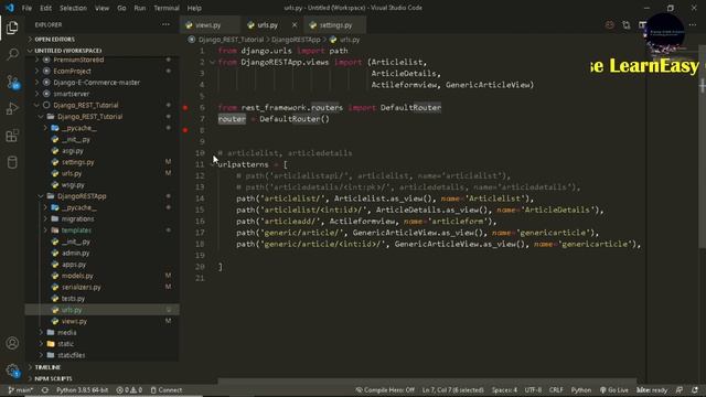 Django REST Framework Tutorials in Bangla | Viewsets , Generic viewsets in Django rest | Part 08 смотреть онлайн