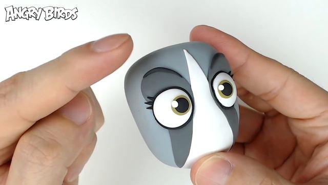 Squash Clay Makes Angry Birds SILVER