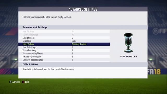 How to play World cup in FIFA 18 (Tournament Mode) смотреть онлайн