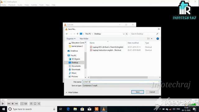 Vlc playerல screen record பண்ணலாம் |how to screen record on vlc media player with audio tamil смотреть онлайн